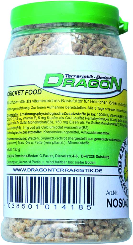 CRICKET FOOD